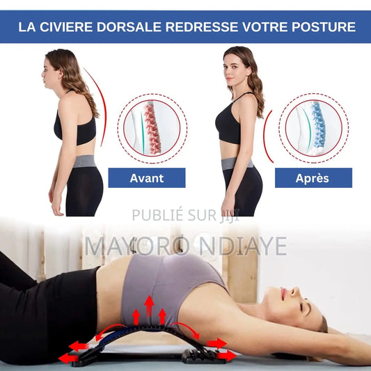 civière dorsale orthopédique